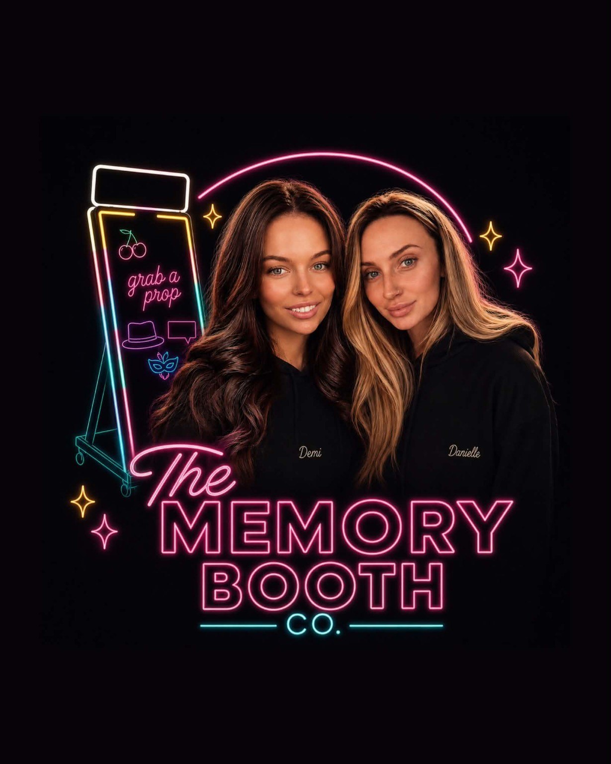 Demi and Danielle from The Memory Booth Co.