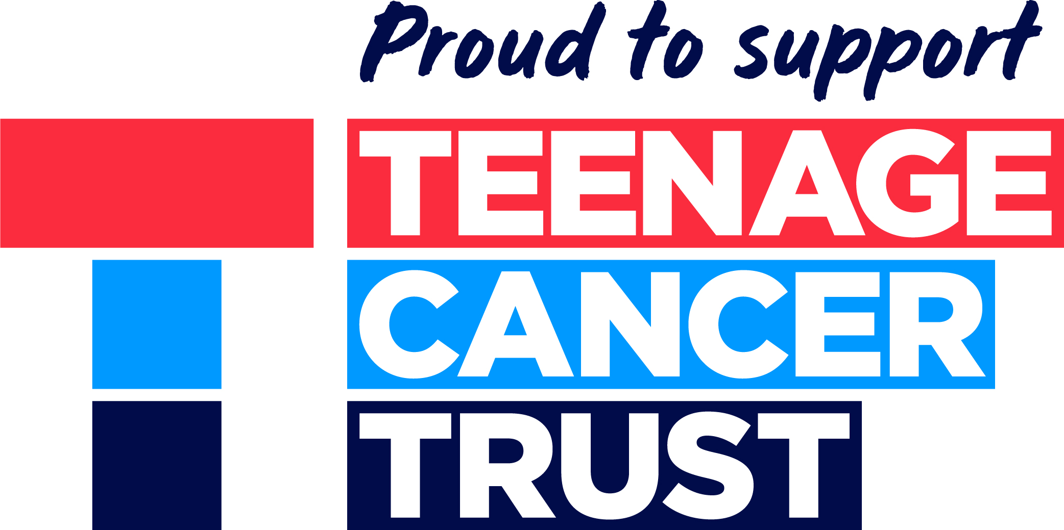 Proud to Support Teenage Cancer Trust